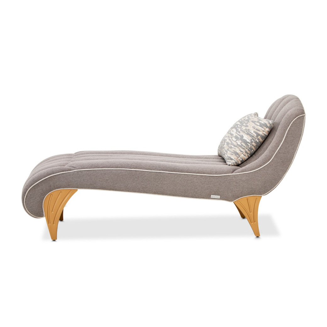 St.Charles Chaise Dove Gray By Michael Amini 9088841-STRTS-803