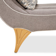 St.Charles Chaise Dove Gray By Michael Amini 9088841-STRTS-803
