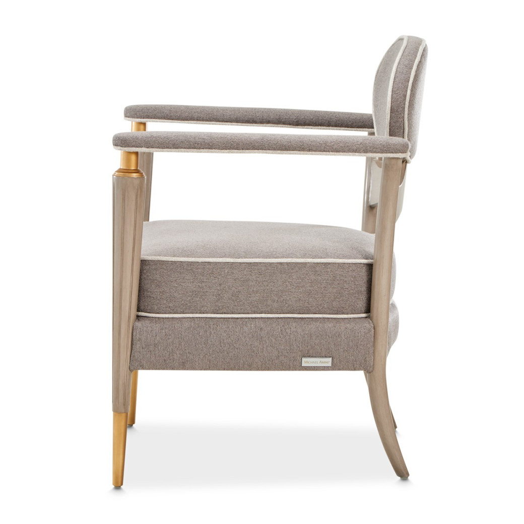 St.Charles Accent Chair Dove Gray By Michael Amini 9088834-STRTS-803