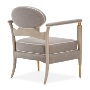St.Charles Accent Chair Dove Gray By Michael Amini 9088834-STRTS-803