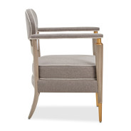 St.Charles Accent Chair Dove Gray By Michael Amini 9088834-STRTS-803