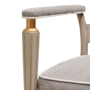 St.Charles Accent Chair Dove Gray By Michael Amini 9088834-STRTS-803