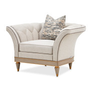 St.Charles Matching Chair Dove Gray by Michael Amini 9088835-CIRUS-803