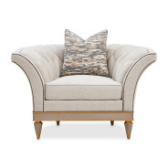 St.Charles Matching Chair Dove Gray by Michael Amini 9088835-CIRUS-803