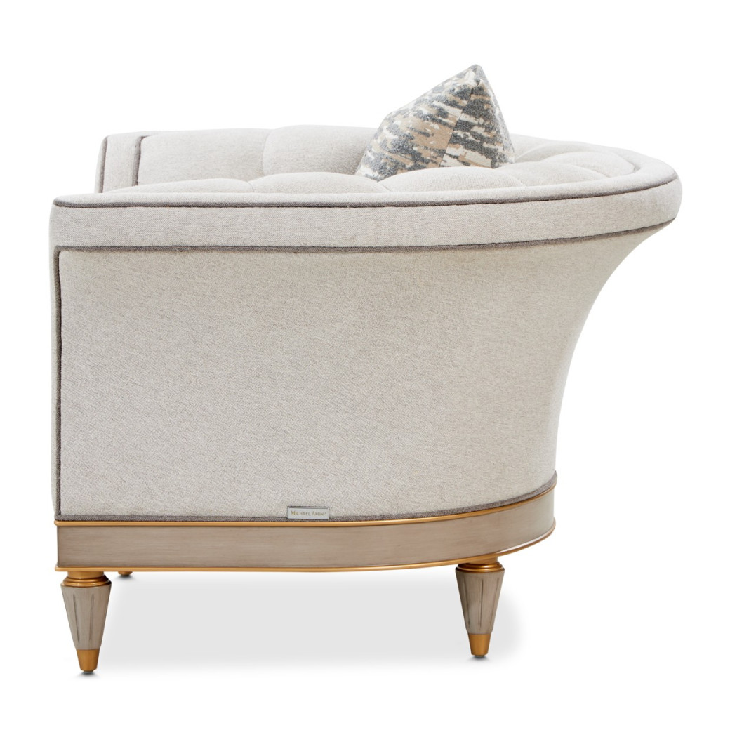 St.Charles Matching Chair Dove Gray by Michael Amini 9088835-CIRUS-803