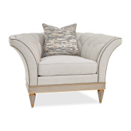 St.Charles Matching Chair Dove Gray by Michael Amini 9088835-CIRUS-803