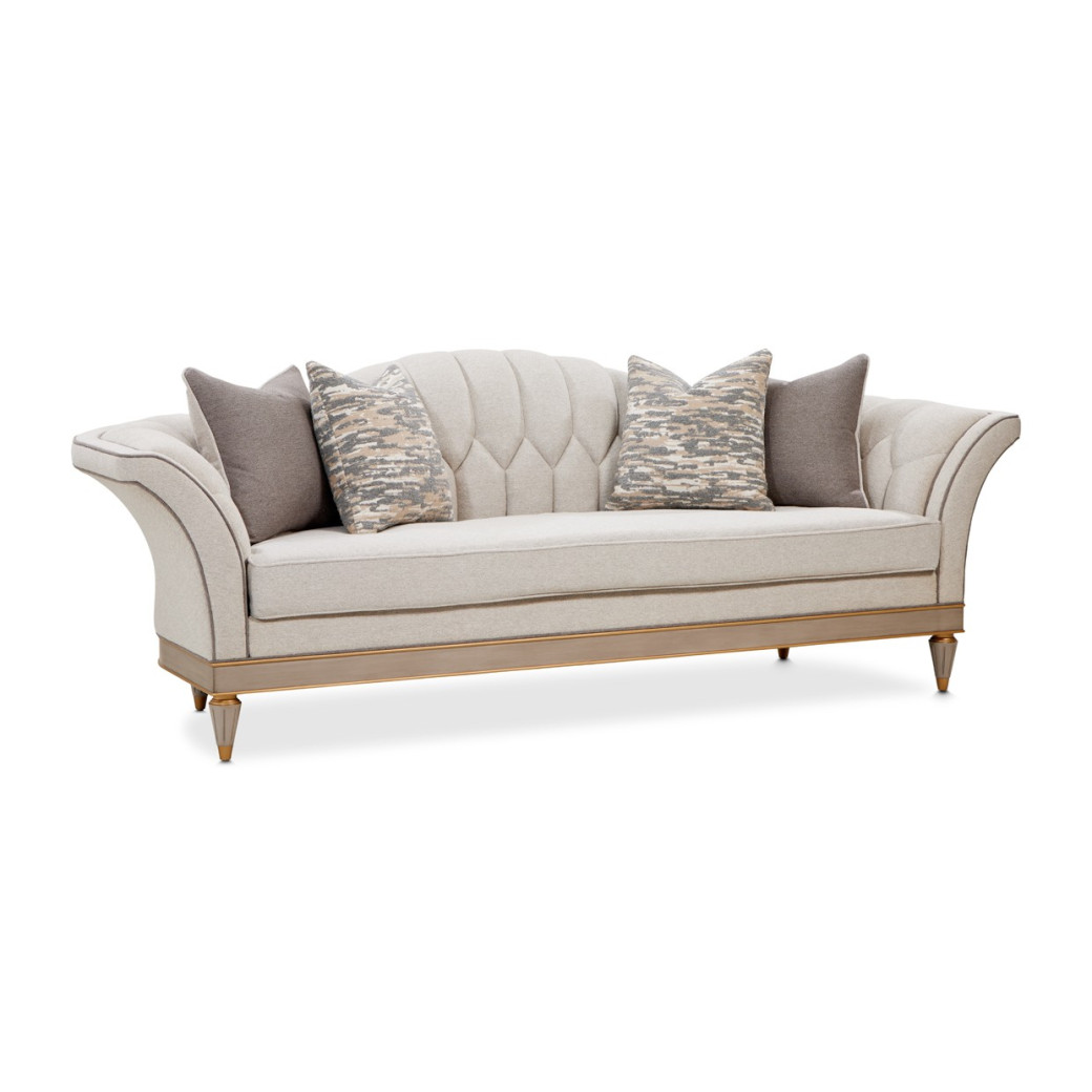 St.Charles Std Sofa Dove Gray by Michael Amini  9088815-CIRUS-803