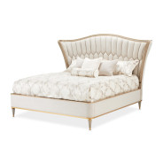 St Charles Collection Eastern King Platform Bed By Michael Amini 9088000EK-803
