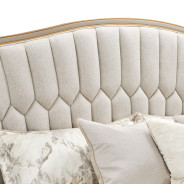 St Charles Collection Eastern King Platform Bed By Michael Amini 9088000EK-803