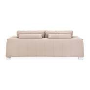 Bergamo Sofa St. Steel Mia Bella Collection By Michael Amini MB-BRGMO15-TPE-13