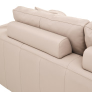Bergamo Sofa St. Steel Mia Bella Collection By Michael Amini MB-BRGMO15-TPE-13