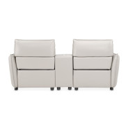 Verona 3pc Sectional Loveseat w/Storage Console-Light Gray MBL-VRNA-LSC3LGR-00