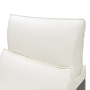 Verona 5pc Sectional Set White-Snow White Mia Bella Collection By Michael Amini MBLP-VRNA-WHT-5PCSET