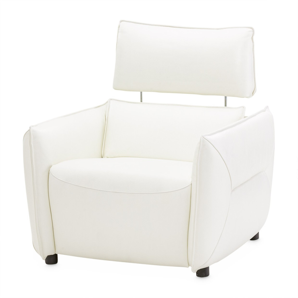 Verona Matching Chair-Snow White Mia Bella Collection By Michael Amini MBLP-VRNA35-WHT-00