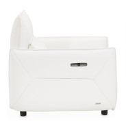 Verona Matching Chair-Snow White Mia Bella Collection By Michael Amini MBLP-VRNA35-WHT-00