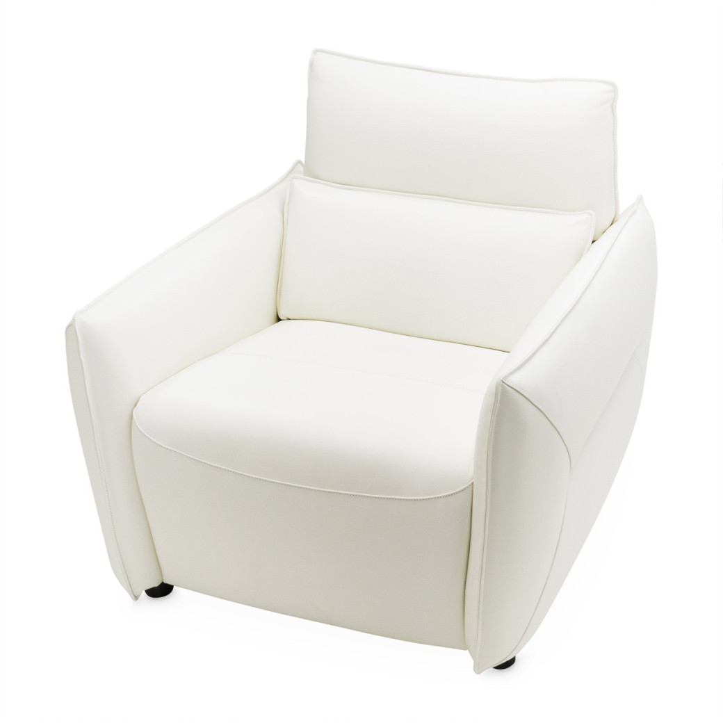 Verona Matching Chair-Snow White Mia Bella Collection By Michael Amini MBLP-VRNA35-WHT-00