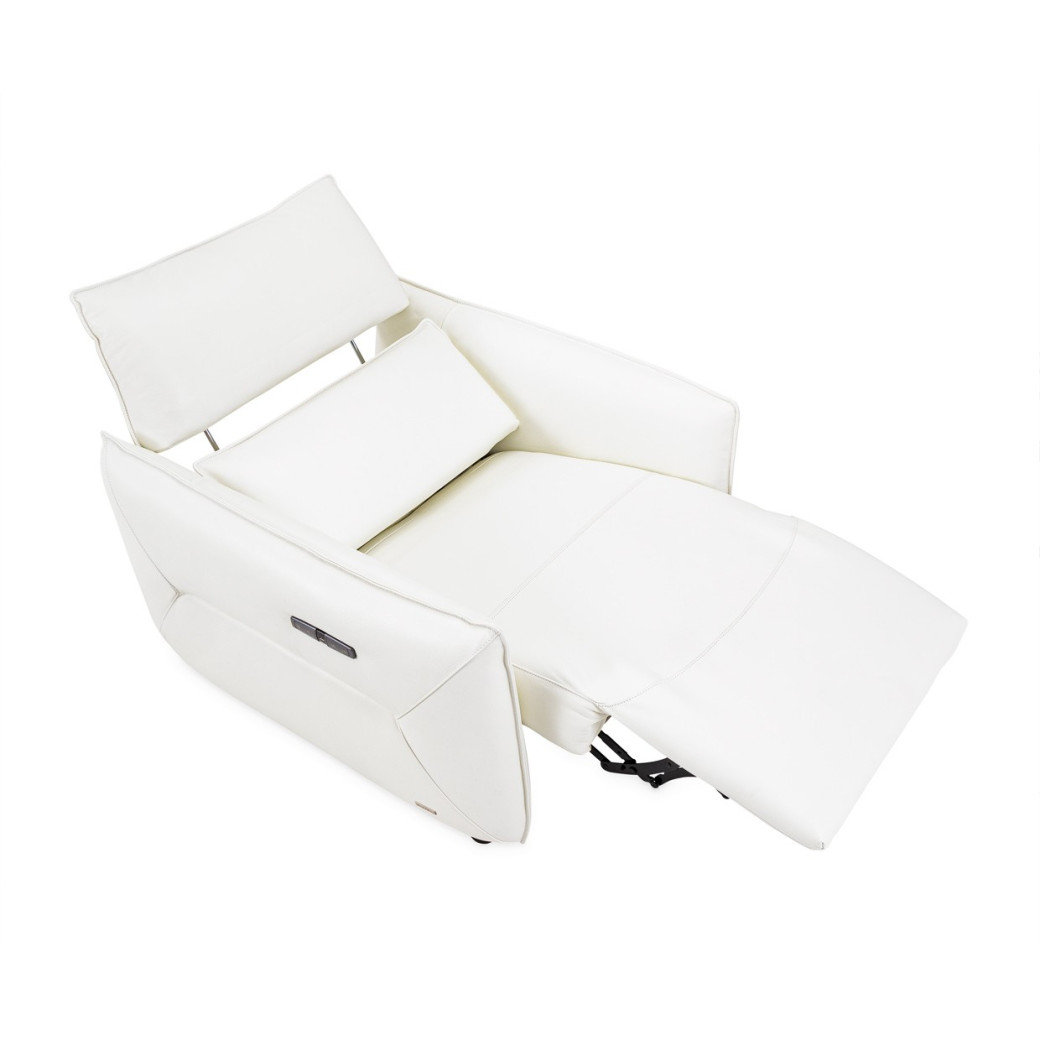 Verona Matching Chair-Snow White Mia Bella Collection By Michael Amini MBLP-VRNA35-WHT-00
