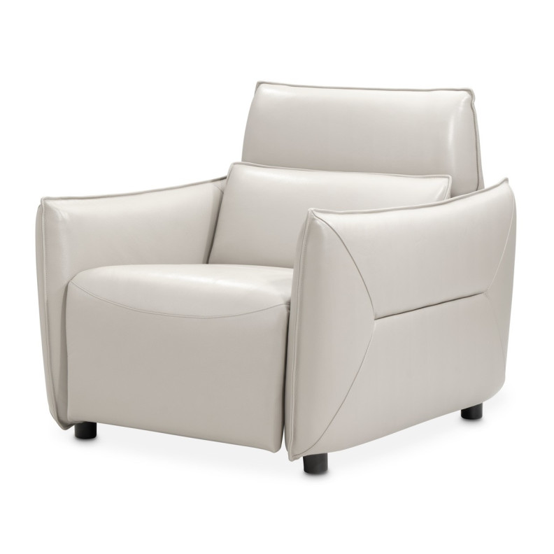 Verona Matching Chair-Light Gray Mia Bella Collection By Michael Amini MBLP-VRNA35-LGR-00