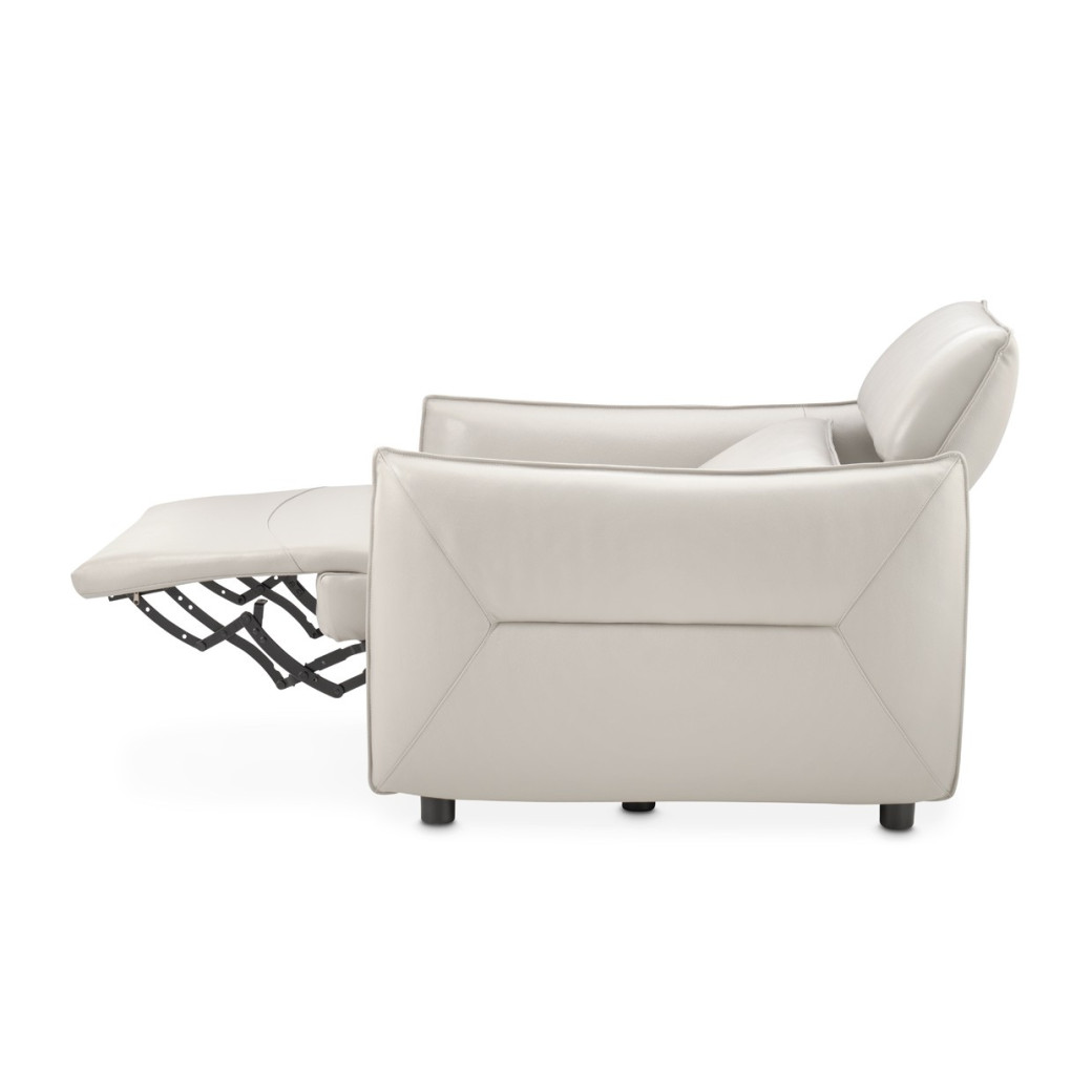 Verona Matching Chair-Light Gray Mia Bella Collection By Michael Amini MBLP-VRNA35-LGR-00