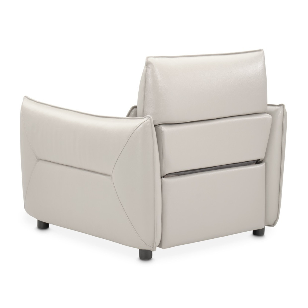 Verona Matching Chair-Light Gray Mia Bella Collection By Michael Amini MBLP-VRNA35-LGR-00