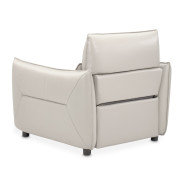 Verona Matching Chair-Light Gray Mia Bella Collection By Michael Amini MBLP-VRNA35-LGR-00