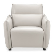 Verona Matching Chair-Light Gray Mia Bella Collection By Michael Amini MBLP-VRNA35-LGR-00