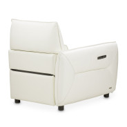 Verona 3pc Sectional Sofa-Snow White Mia Bella Collection by Michael Amini MBL-VRNA-SSC3WHT-00