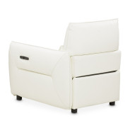 Verona 3pc Sectional Sofa-Snow White Mia Bella Collection by Michael Amini MBL-VRNA-SSC3WHT-00