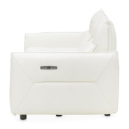 Verona Sectional Loveseat w/Storage Console 3pc MIa Bella By Michael Amini MBL-VRNA-LSC3WHT-00