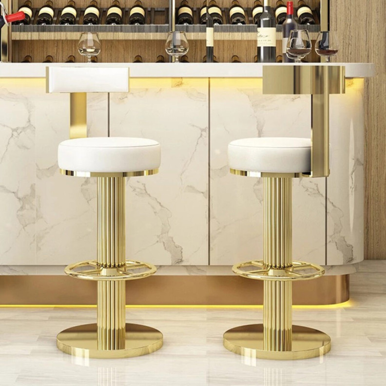 LUX-809 Swivel Bar Stools By Infinity Furniture