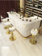 LUX-809 Swivel Bar Stools By Infinity Furniture