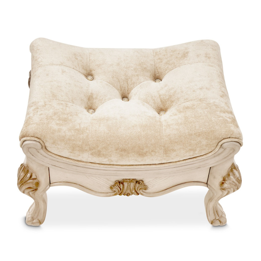Vanity & Mirror Platine De Royale Collection By Michael Amini