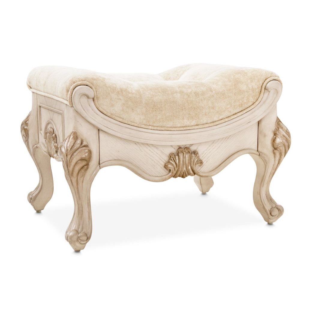 Vanity & Mirror Platine De Royale Collection By Michael Amini
