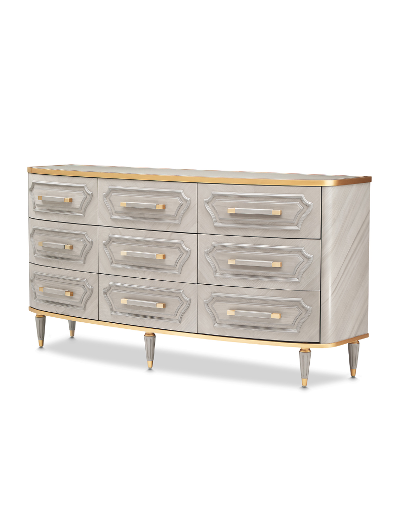 St.Charles Dresser Dove Gray by Michael Amini 9088050SA-803