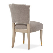 St. Charles Vanity Chair Dove Gray by Michael Amini 9088244-803