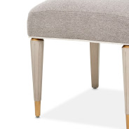 St. Charles Vanity Chair Dove Gray by Michael Amini 9088244-803