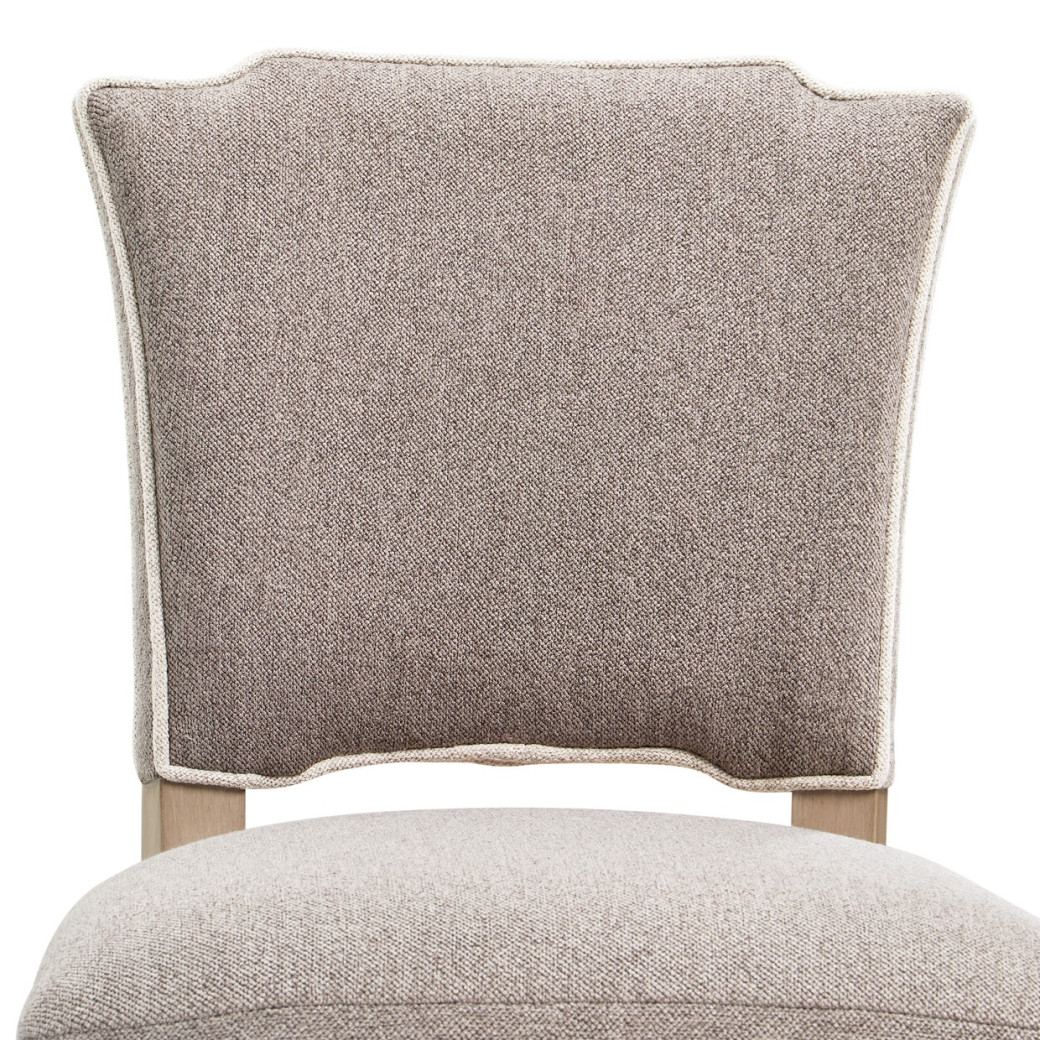 St. Charles Vanity Chair Dove Gray by Michael Amini 9088244-803