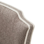 St. Charles Vanity Chair Dove Gray by Michael Amini 9088244-803