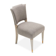 St. Charles Vanity Chair Dove Gray by Michael Amini 9088244-803