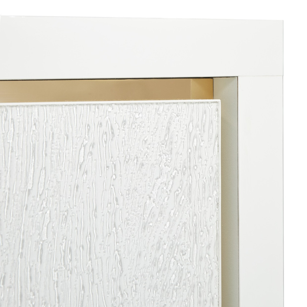 Nightstand Cloud White Palm Gate Collection By Michael Amini. 9086040-108