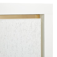 Nightstand Cloud White Palm Gate Collection By Michael Amini. 9086040-108
