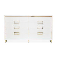 Dresser Cloud White Palm Gate Collection by Michael Amini 9086050SA-108