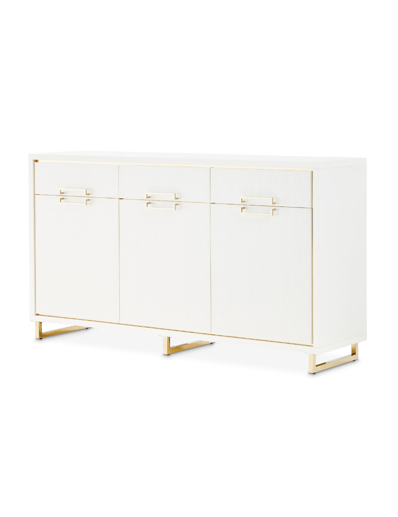 Sideboard Cloud White Palm Gate Collection By Michael Amini 9086007-108
