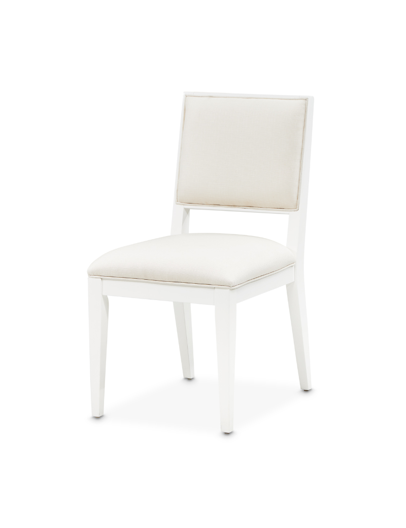 Side Chair Cloud White Palm Collection BY Michael Amini 9086003-108
