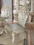 HD 8088 Round Dining Set Homey Design Victorian, European & Classic design