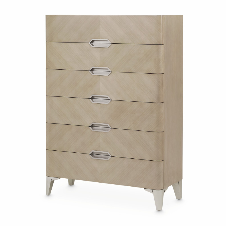 Vertical Storage Cabinet-Chest of Drawers Penthouse By Michael Amini  N9033070-130