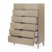 Vertical Storage Cabinet-Chest of Drawers Penthouse By Michael Amini  N9033070-130