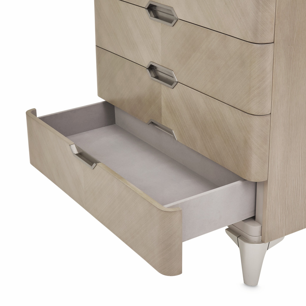 Vertical Storage Cabinet-Chest of Drawers Penthouse By Michael Amini  N9033070-130