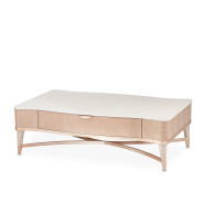 Malibu Crest Rectangular Cocktail Table By Michael Amini