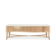 Malibu Crest Rectangular Cocktail Table By Michael Amini
